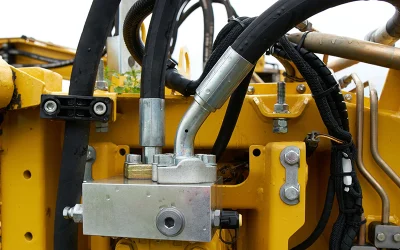 Precautions for storage of hydraulic hoses